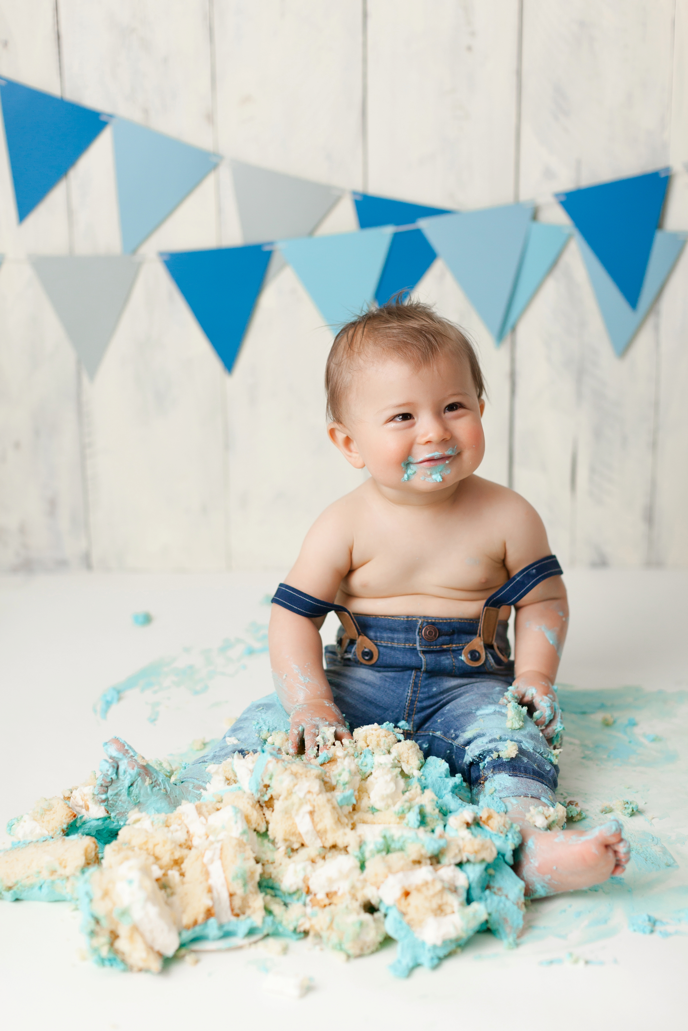 One Year Session- Baby Portrait Photographer
